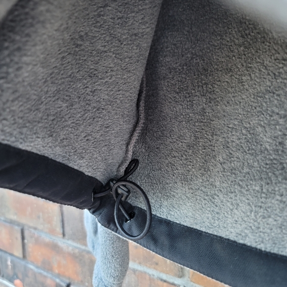 Nike sweatshirt fleece v neck pullover long sleeve drawstring hem XXL athleisure - Picture 4 of 14